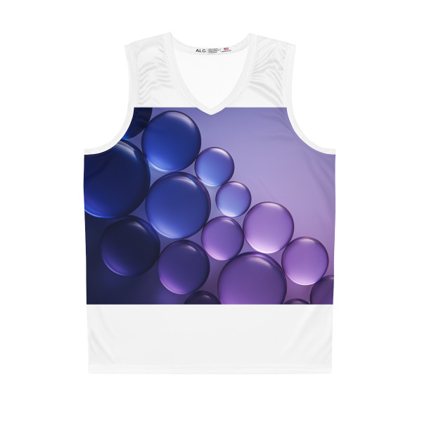 Ethereal Sphere Cascade - Basketball Jersey (AOP)