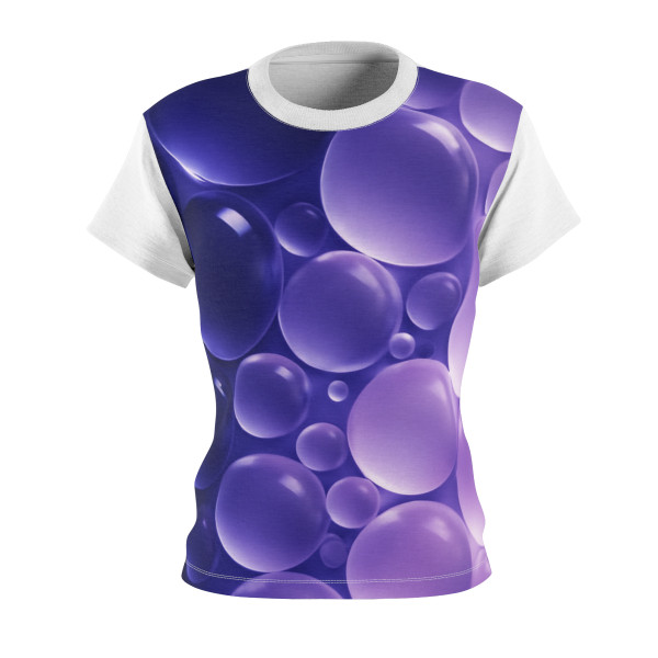 Ethereal Sphere Cascade - Women's Cut & Sew Tee (AOP)