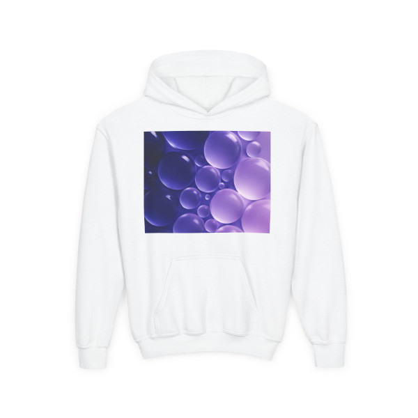 Ethereal Sphere Cascade - Youth Heavy Blend Hooded Sweatshirt