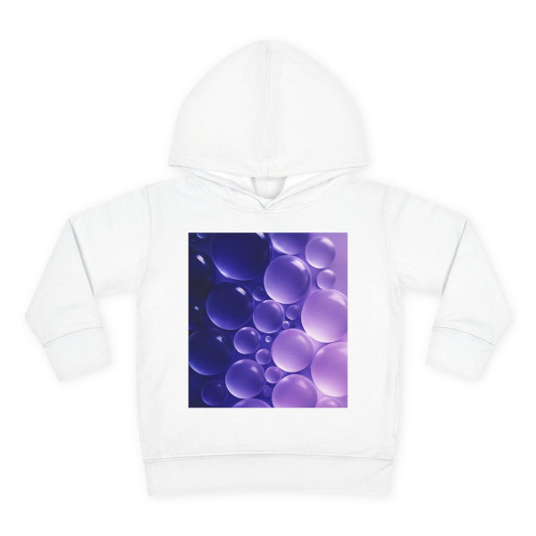 Ethereal Sphere Cascade - Toddler Pullover Fleece Hoodie