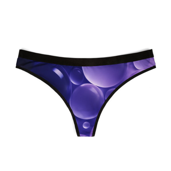 Ethereal Sphere Cascade - Women's Thongs (AOP)