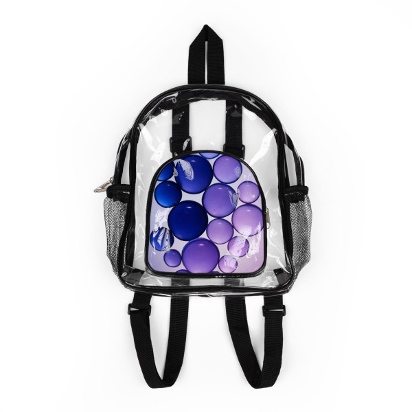 Ethereal Sphere Cascade - Clear Stadium Backpack