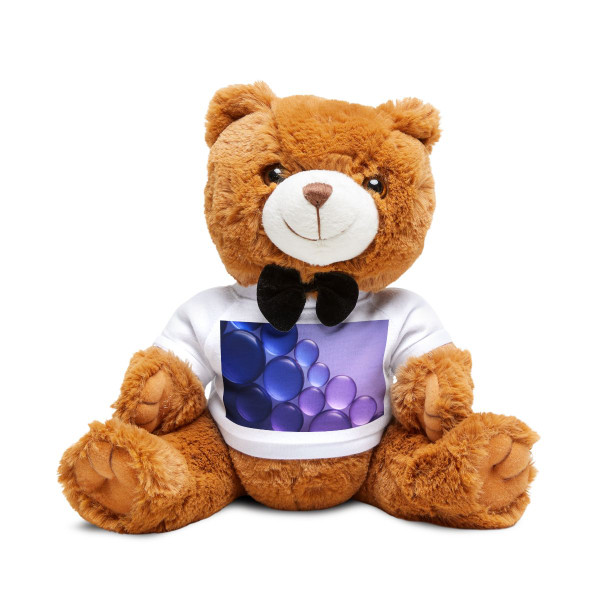 Ethereal Sphere Cascade - Teddy Bear with T-Shirt