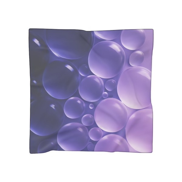 Ethereal Sphere Cascade - Poly Scarf