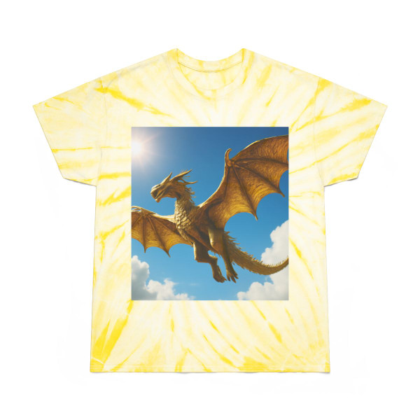 Golden Flame Sovereign - Tie-Dye Tee, Cyclone