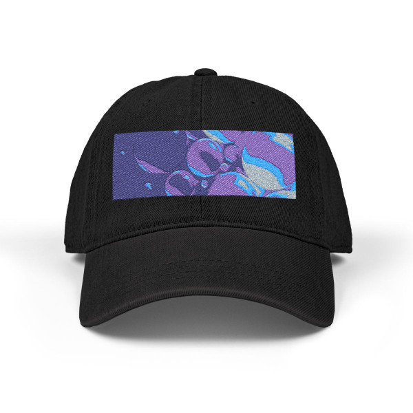 Ethereal Sphere Cascade - Denim Hat (Embroidery)