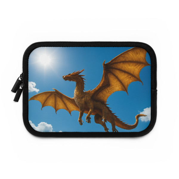 Golden Flame Sovereign - Laptop Sleeve