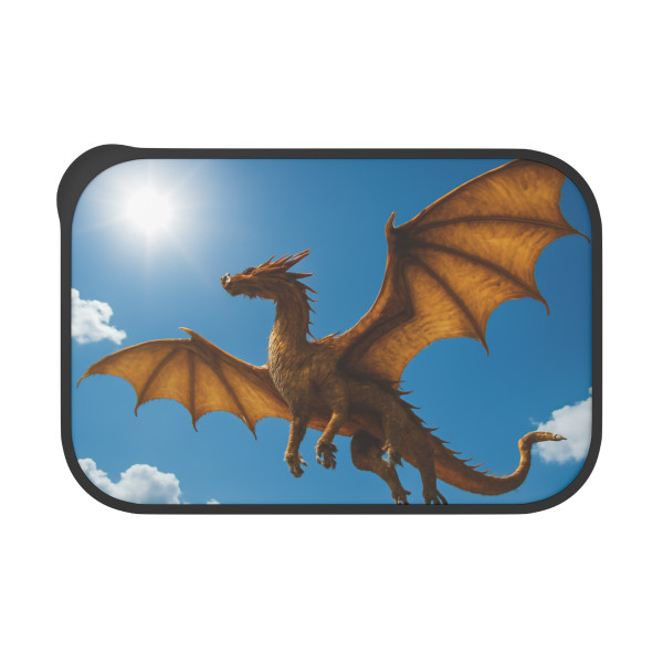 Golden Flame Sovereign - PLA Bento Box with Band and Utensils