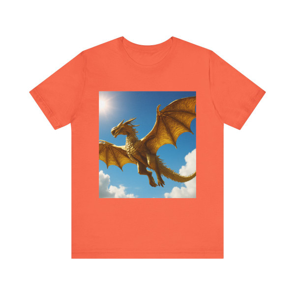 Golden Flame Sovereign - Unisex Jersey Short Sleeve Tee