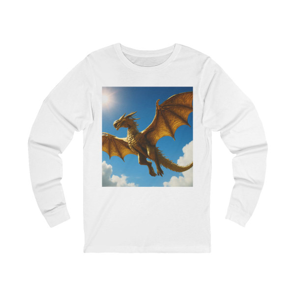 Golden Flame Sovereign - Unisex Jersey Long Sleeve Tee