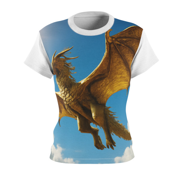 Golden Flame Sovereign - Women's Cut & Sew Tee (AOP)