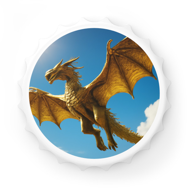 Golden Flame Sovereign - Bottle Opener