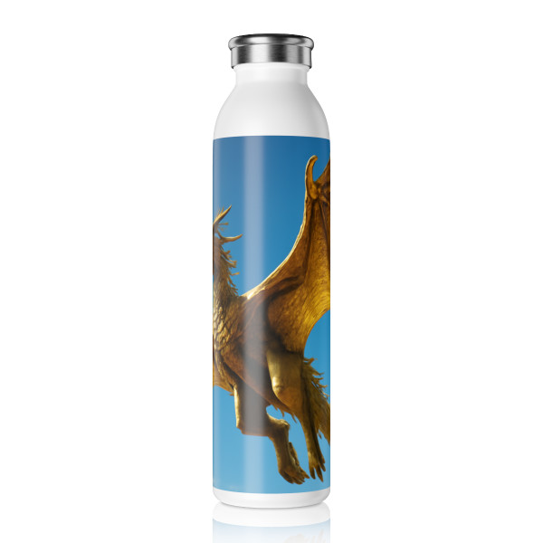 Golden Flame Sovereign - Slim Water Bottle