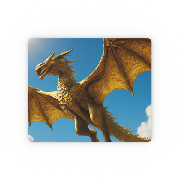 Golden Flame Sovereign - Rectangular Mouse Pad