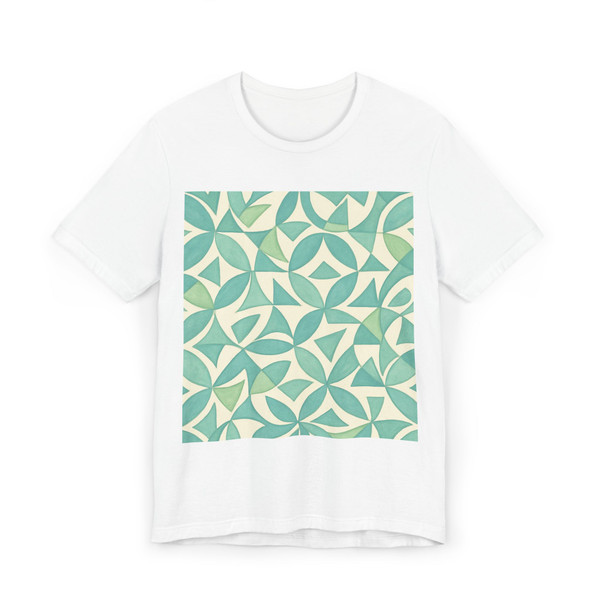 Geometric Serenity - Unisex Jersey T-Shirt