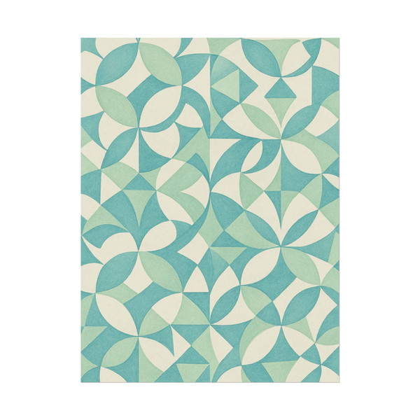 Geometric Serenity - Rolled Posters