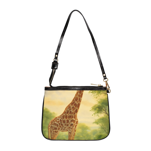 Gentle Giraffe Grace - Small Shoulder Bag