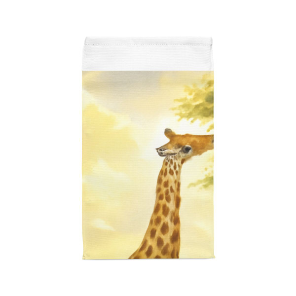 Gentle Giraffe Grace - Polyester Lunch Bag