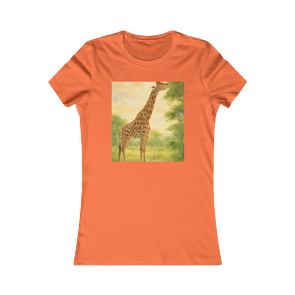 Gentle Giraffe Grace - Women's Favorite Tee