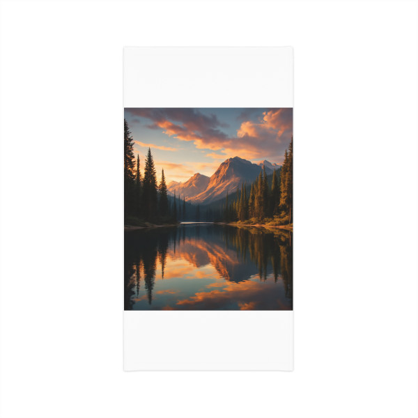 Serene Lake Reflection - Midweight Neck Gaiter