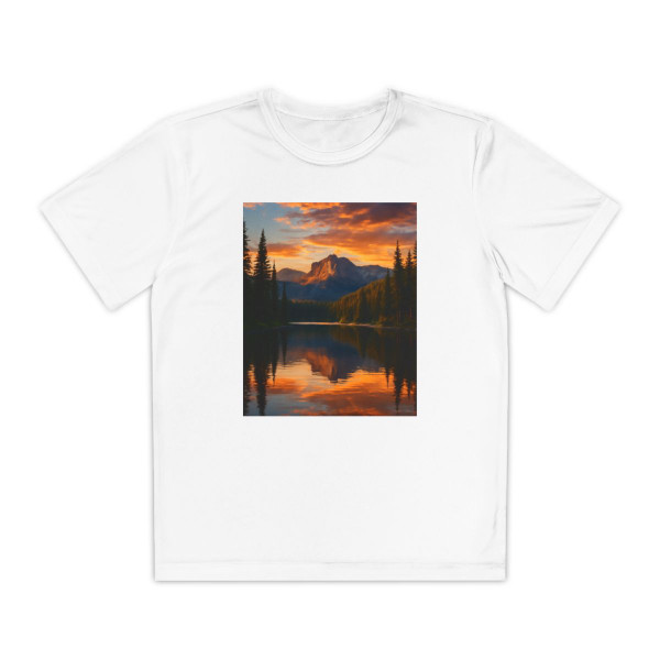 Serene Lake Reflection - Youth Competitor Tee