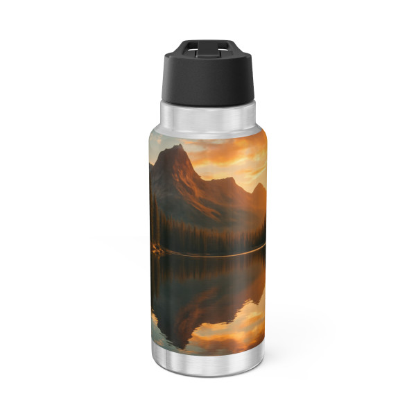 Serene Lake Reflection - Gator Tumbler, 32oz