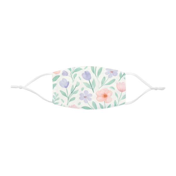 Botanical Whimsy - Snug-Fit Polyester Face Mask
