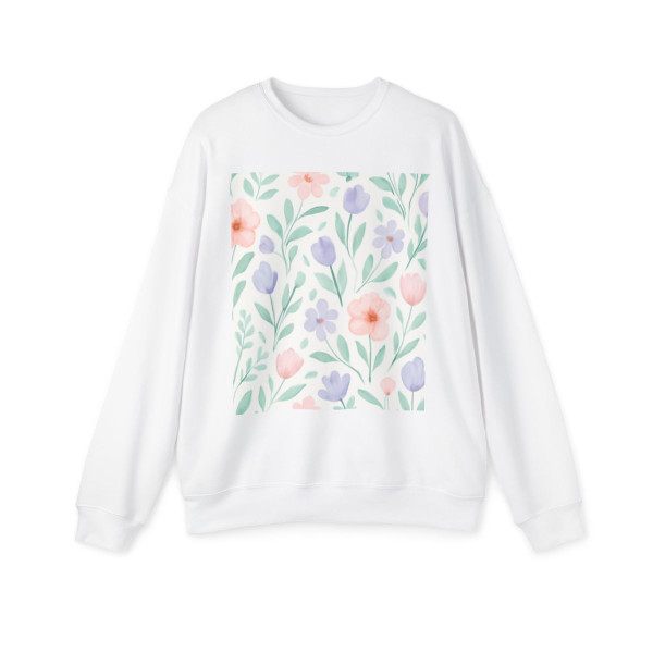 Botanical Whimsy - Unisex Drop Shoulder Sweatshirt