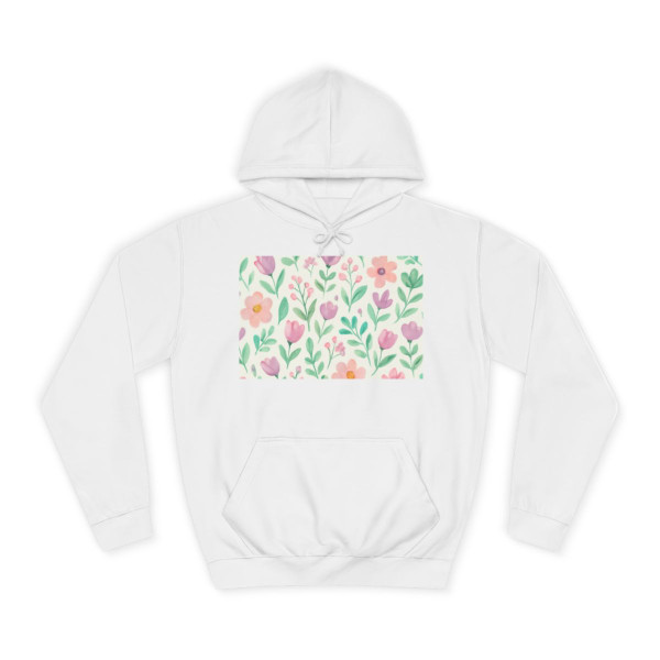 Botanical Whimsy - Unisex College Hoodie