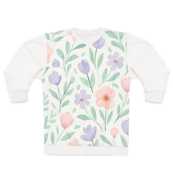 Botanical Whimsy - Unisex Sweatshirt (AOP)