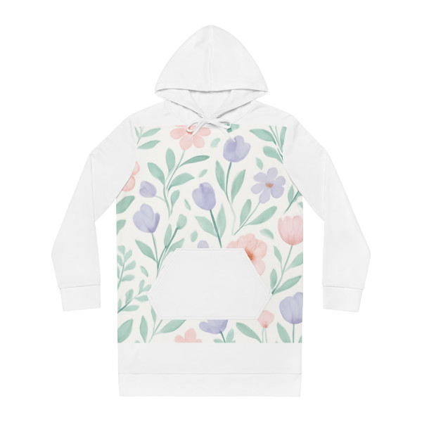 Botanical Whimsy - Women's Hoodie Dress (AOP)