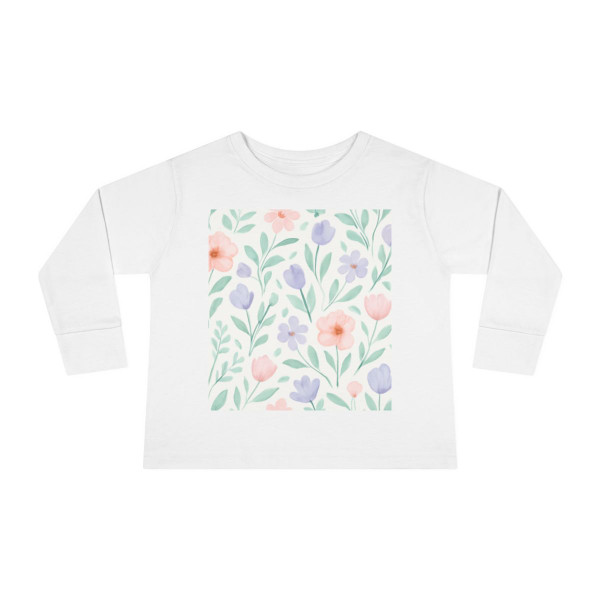 Botanical Whimsy - Toddler Long Sleeve Tee