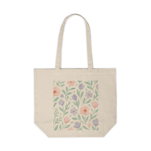 Botanical Whimsy - Canvas Shopping Tote