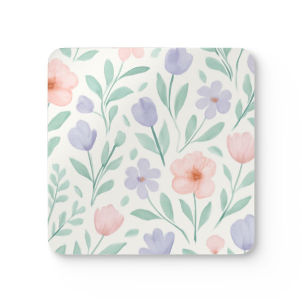 Botanical Whimsy - Corkwood Coaster Set