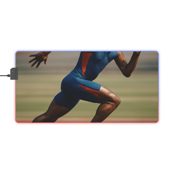 Pinnacle Athlete Rush - LED Gaming Mouse Pad