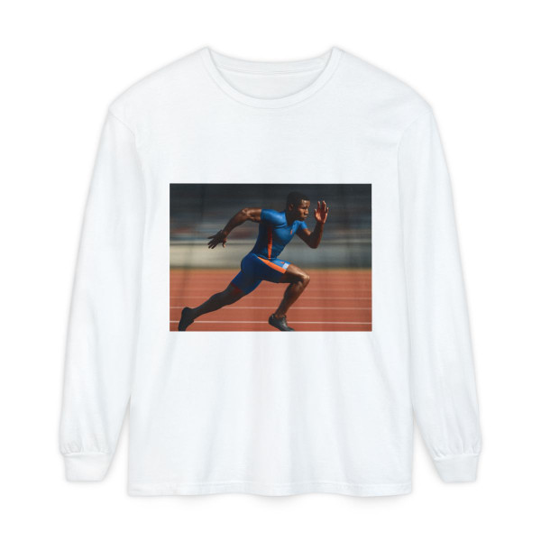 Pinnacle Athlete Rush - Unisex Garment-dyed Long Sleeve T-Shirt