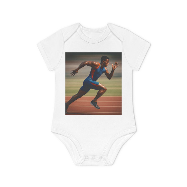 Pinnacle Athlete Rush - Baby Organic Short Sleeve Bodysuit