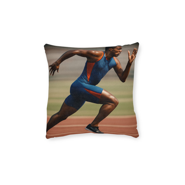 Pinnacle Athlete Rush - Square Pillow