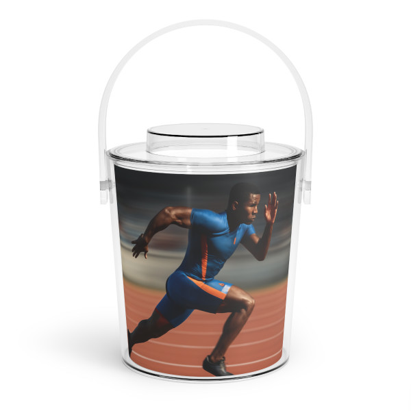 Pinnacle Athlete Rush - Ice Bucket with Tongs