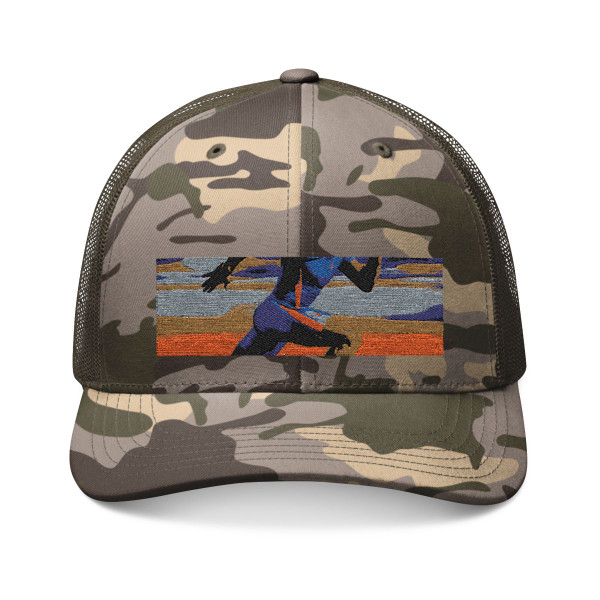 Pinnacle Athlete Rush - Camouflage Trucker Hat (Embroidery)