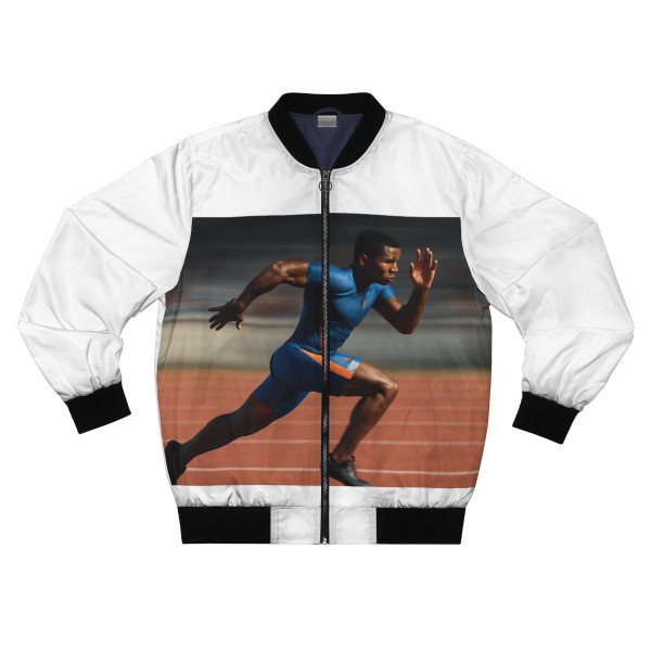 Pinnacle Athlete Rush - Men's Bomber Jacket (AOP)