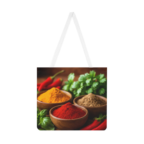 Savory Spice Symphony - Shoulder Tote Bag (AOP)