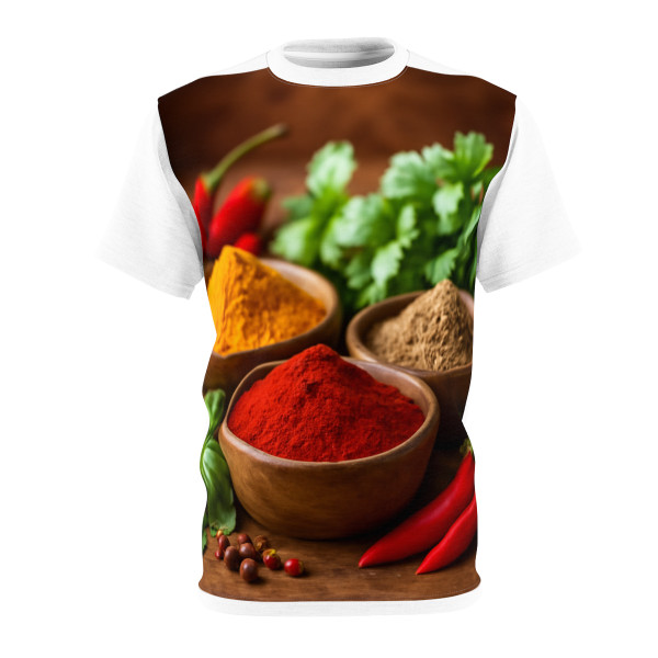 Savory Spice Symphony - Unisex Cut & Sew Tee (AOP)