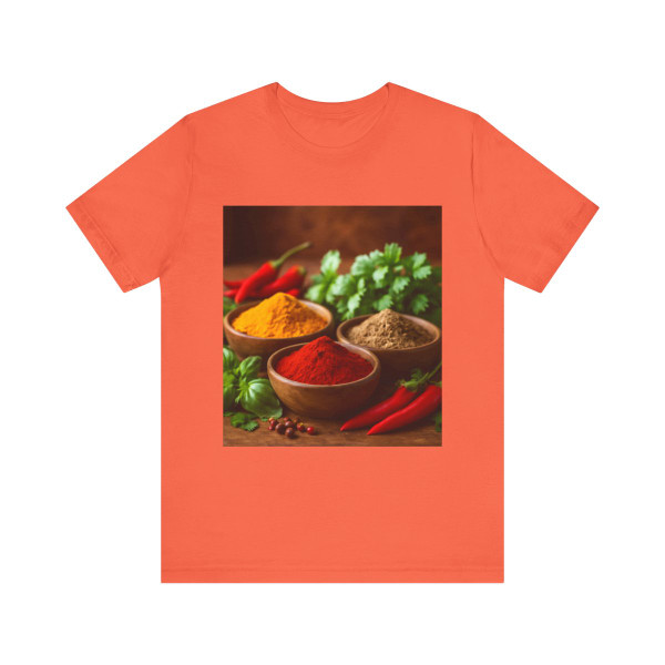 Savory Spice Symphony - Unisex Jersey Short Sleeve Tee