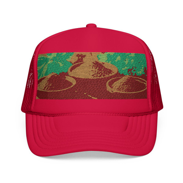 Savory Spice Symphony - Foam Trucker Hat (Embroidery)