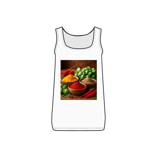 Savory Spice Symphony - Women's Micro Ribbed Tank