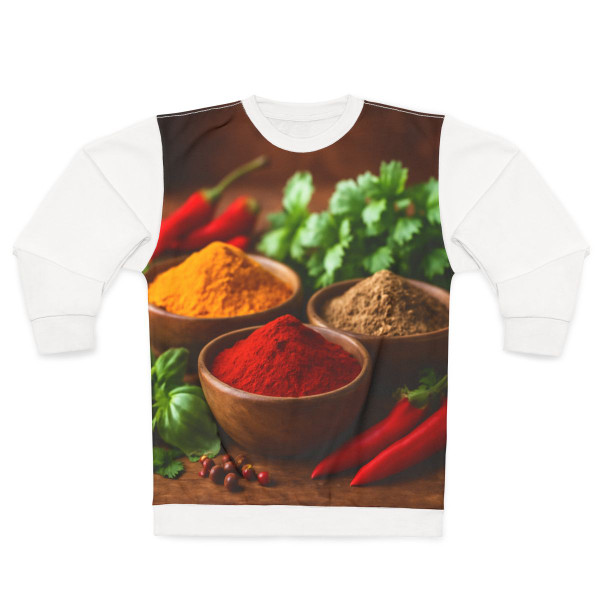 Savory Spice Symphony - Unisex Sweatshirt (AOP)