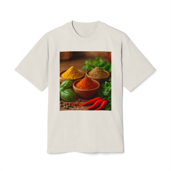 Savory Spice Symphony - Unisex Heavy Faded Tee