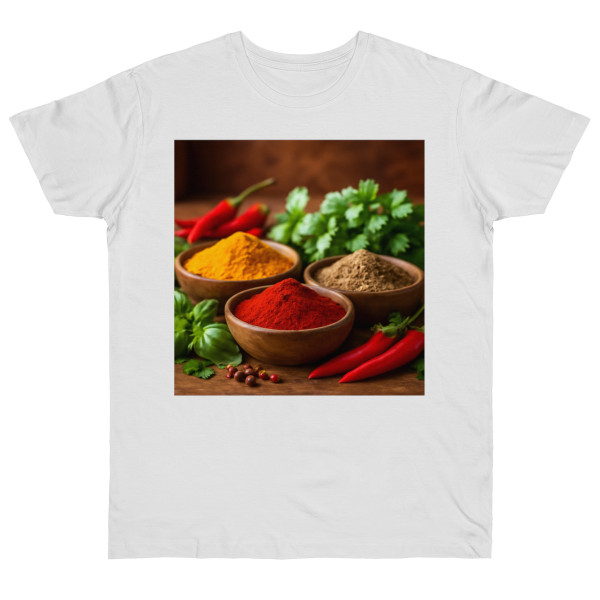 Savory Spice Symphony - Single Jersey T-shirt