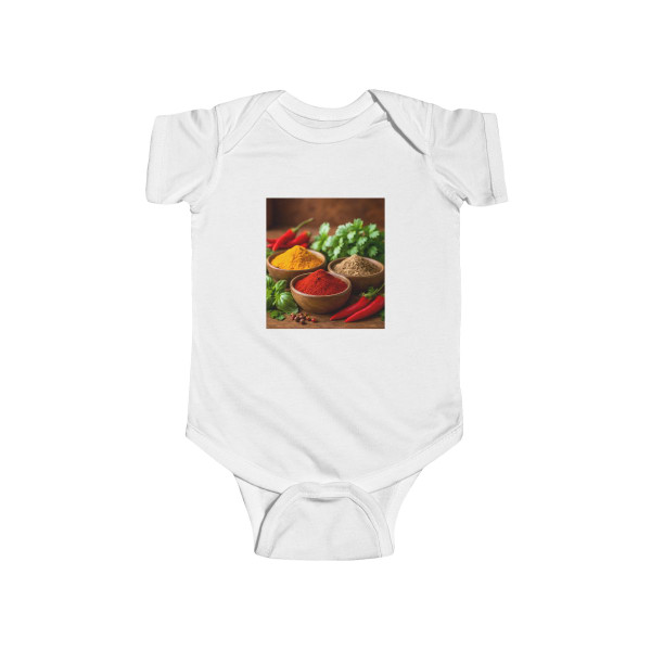 Savory Spice Symphony - Infant Fine Jersey Bodysuit